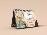 Support histoire imprimable accessoires islamiques canadiens mini citations de conception planification impression promotionnelle calendrier de bureau d'affaires mural