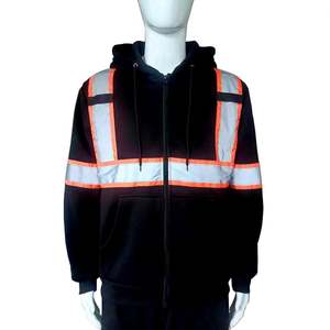 เสื้อกั๊กนิรภัยผ้าโพลีเอสเตอร์มองเห็นได้สูงเสื้อแจ็กเก็ตใส่ทำงานเสื้อสเวตเชิ้ต Hi-Vis เสื้อกั๊กนิรภัยมองเห็นได้ชัดเจน - Product Image 3