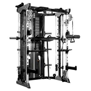 Station de fitness multifonction tout-en-un pour la maison : Rack de squat, machine Smith, équipement d'entraînement pour les épaules, la poitrine et les jambes - Product Image 3