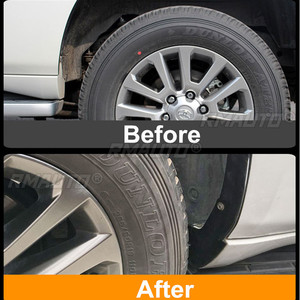 Rear Wheel Fender Lining Liner Apron Door <b>Gap</b> Mud Guard for Toyota Land Cruiser Prado 150 J15 J150 for Lexus GX 2010-2021 - Product Image 2