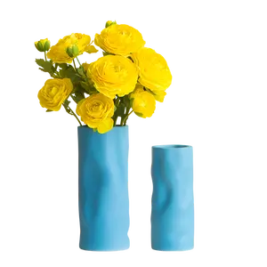 Nhà Máy Giá Bắc Âu Ceramic Vase Ceramic & Sứ Lọ Matte Màu Vàng Và Orange Tabletop Vase Gốc Hiện Đại Màu Xanh T/T