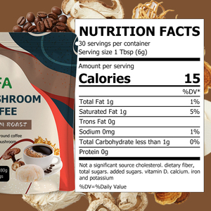 Café con Champiñones a Precio de Mayoreo, con Suplemento de Sodio, Refuerzo Inmunológico, Energético y para la Concentración Cognitiva - Product Image 2
