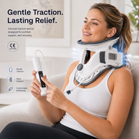 Appareil de traction cervicale électrique certifié CE BOAN, compact, pour les utilisateurs d'ordinateurs et les travailleurs de bureau, pour une utilisation quotidienne.