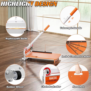 Coupeur de sol WPC de haute qualité coupe bois d'ingénierie planche de vinyle de luxe <span class=keywords><strong>Lvt</strong></span> Vct Spc coupe de sol en vinyle <span class=keywords><strong>Pvc</strong></span> - Product Image 5