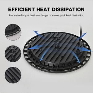 工場価格 産業用照明 防爆 SMD アルミニウム製 100W 150W 200W 300W 400W UFO型 <span class=keywords><strong>LED</strong></span> ハイベイライト - Product Image 4