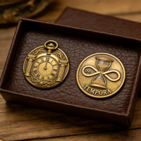 Monedas Conmemorativas de Diseño Nuevo, de Buena Calidad, Sublimadas, Multifuncionales, de Lujo, Estilo Antiguo