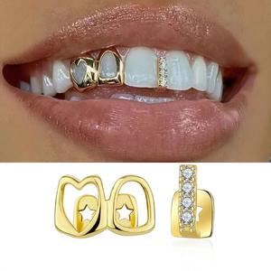 ผู้ผลิตอัญมณีติดฟันชุบทอง 18k <span class=keywords><strong>ราคา</strong></span>ดีที่สุด เครื่องประดับฟันชุบทอง ขายส่งอัญมณีติดฟันชุบทอง <span class=keywords><strong>ราคา</strong></span>อัญมณีติดฟันชุบทอง - Product Image 1