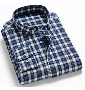 OEM/ODM Camisas Para Hombres Chemise à capuche pour <span class=keywords><strong>homme</strong></span> à <span class=keywords><strong>carreaux</strong></span> manches longues Flanelle lourde Chemise décontractée pour <span class=keywords><strong>homme</strong></span> - Product Image 2