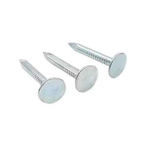 Clous en fer à tête plate galvanisés à haute résistance <span class=keywords><strong>pour</strong></span> la toiture, les bardages, les clôtures, la construction et le travail du bois - Product Image 2