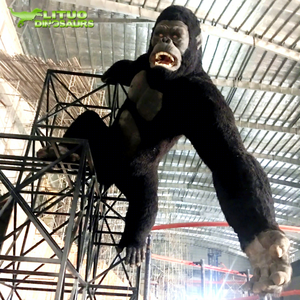 <span class=keywords><strong>Gorilla</strong></span> a Grandezza Naturale in Movimento per Parchi Giochi - Product Image 1