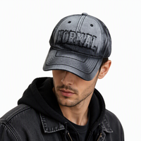 Casquette en coton d'usine en gros, à large bord, grande taille pour hommes et femmes