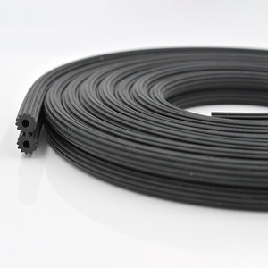 Moulure de fenêtre en acier plastique anti-poussière en alliage d'aluminium accessoires de fenêtre bandes d'étanchéité en <span class=keywords><strong>caoutchouc</strong></span> - Product Image 5