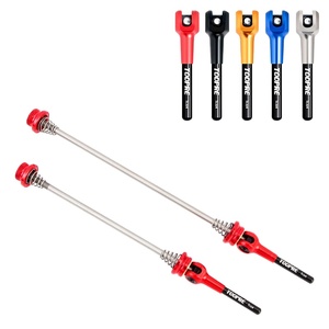 Irondonkey Phụ tùng xe đạp Hup xe đạp leo núi nhanh chóng phát hành thanh hợp kim titan mở rộng trục bánh xe đường bộ trung tâm Cố định thanh - Product Image 3