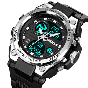 Montres numériques de sport légères populaires <span class=keywords><strong>Skmei</strong></span> 2031 de haute qualité, étanches, <span class=keywords><strong>chrono</strong></span> 50m, en alliage de zinc ABS, bracelet en PU - Product Image 2
