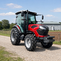Tracteur agricole de bonne qualité 50hp 70hp 100hp 120hp AWD, mini-tracteur agricole à petites roues avec moteur et boîte de vitesses en promotion