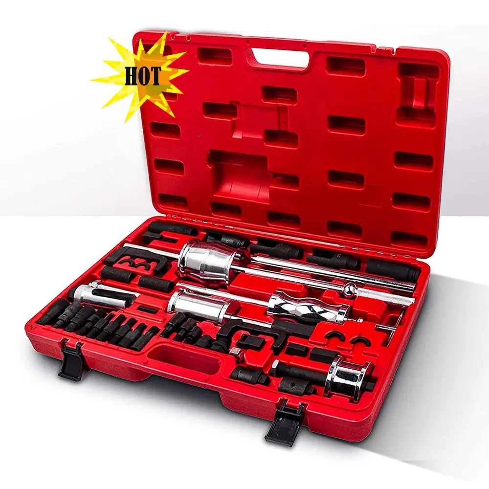 Viktec kit de ferramentas de reparo de carro, martelo e extrator de rolamento para motor diesel (vt01388)