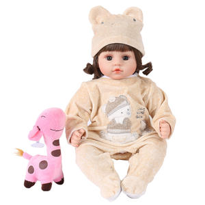 Venta al por mayor 45CM/18 pulgadas realista suave Reborn Baby Dolls niñas realista Reborn Baby Dolls para niñas - Product Image 2