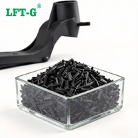 Granulés de plastique pour moulage par injection en nylon 6 PA6 renforcé de fibres de carbone modifiées haute résistance CF20 CF30 CF40