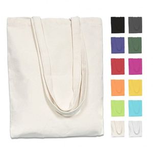 Small MOQ Eco-Friendly Reusable Handmade Cotton <b>Tote</b> Bags with Custom Printed Logo Shopping Bag - Product Image 2