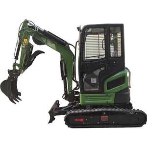 2025 nouveau 3 tonnes Mini pelle Diesel petite Micro pelleteuse cabine entièrement fermée Changchai 2 Options de moteur Diesel noyau de pompe 1 an - Product Image 2