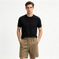 Shorts décontractés japonais kaki à cordon de serrage, respirants et à séchage rapide pour le quotidien et les sports de plein air, 100 % nylon