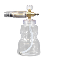 Nettoyeur haute pression compact 175 bars 15A avec moteur à aimant permanent et canon à mousse premium, bouteille de 1L pour le lavage de la maison et de la voiture