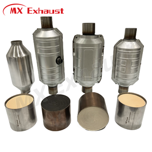Оптовая цена запасные части керамический/металлический каталитический нейтрализатор сотовый держатель для выхлопной глушителя OBD1/2 Euro4/5/6 - Product Image 6