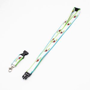 Wholesale Adjustable <b>Polyester</b> <b>Lanyard</b> With Logo Custom Attractive Design - Product Image 1