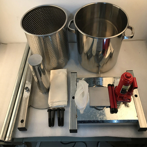 Exprimidor Manual de Presión en Frío de Acero Inoxidable para Extracción de <span class=keywords><strong>Mosto</strong></span> de <span class=keywords><strong>Uva</strong></span>, Extractor de Jugo con Engranajes para Cocina Doméstica - Product Image 6