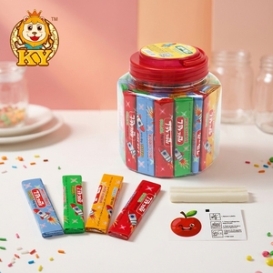 Fabricant de bonbons à mâcher à saveur de fruits sucrés en gros <span class=keywords><strong>avec</strong></span> <span class=keywords><strong>tatouage</strong></span> - Product Image 1
