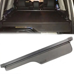 Estante de paquete de maletero para Land <span class=keywords><strong>Rover</strong></span> Discovery 4 2005-2015 piezas de carga de maletero equipaje cortina de privacidad asiento trasero divisor Interior sombra - Product Image 3