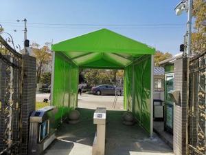 3x3m piccolo negozio tenda ingresso tenda a piedi modo chiaro Span Mini a forma di tenda tendoni per <span class=keywords><strong>la</strong></span> festa di nozze di evento di ingresso - Product Image 2