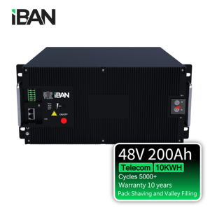 Hot Sales Customized <b>48V</b> 200Ah LiFePO4 Lithium Ion <b>Battery</b> with 6000 Cycles for Telecom Communication - Product Image 4