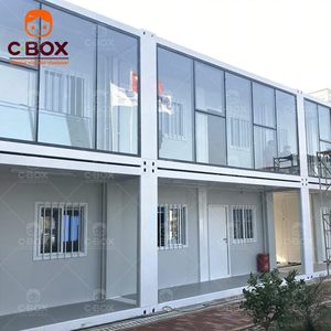 Cbox Affordable Office Ready Made Dormitory Modular Durable Workers Camp Living Units Flat Pack Container House - Product Image 5