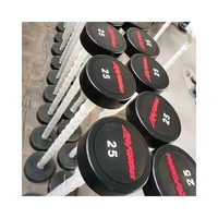 Prix de gros : Ensemble de disques de musculation en fonte et caoutchouc, 10-30 kg, pour exercices musculaires et musculation, usage commercial