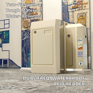 Waterproof Dual Frequency <strong>RFID</strong> Card <strong>Reader</strong> 125kHz RS232/485 <strong>UART</strong> <strong>Interface</strong> Access Control System for Proximity Cards ISO 14443A - Product Image 2