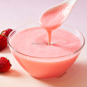 1 kg de Mezcla de Polvo para Helado Duro con Rico Sabor a Fresa, 0 Grasas Trans, Fácil de Preparar, Premix para Helado Casero, Postres <span class=keywords><strong>y</strong></span> Té de Burbujas - Product Image 3