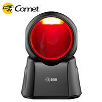 Lecteur de codes à barres USB sans fil compact avec 1800 scans/sec pour les contrôles d'inventaire de pharmacie (en stock)