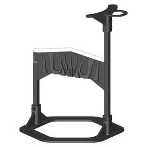 Support de fendeur de bois en fonte avec base hexagonale pour fendre du bois de chauffage, utilisation extérieure - Product Image 4