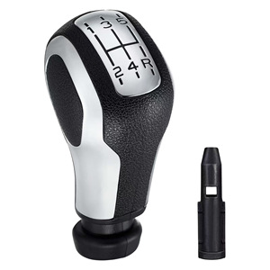 Car Gear <b>Knob</b> Leather 5 Speed Manual <b>Shift</b> Head For Peugeot Citroen Cars Ergonomic Design - Product Image 4