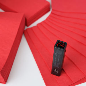 Usine de gros personnalisé double couche soft-pack mouchoirs en papier, restaurant et hôtel rouge serviettes échantillons gratuits fournis - Product Image 6