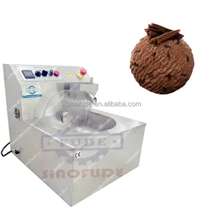 Pequena máquina de moldagem de chocolate/mini máquina de fabricação de chocolate temperando máquinas/linha de produção de barra de chocolate de laboratório