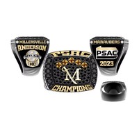 Personalisierter Meisterschafts-Gedenkring Individuell Gravierter Name Logo Sport-Auszeichnungsring für Team-Souvenir Großhandelsangebot