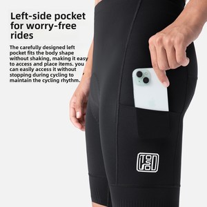 TOSUOD – short de cyclisme d'été pour hommes et femmes, pantalon de cyclisme respirant à séchage rapide avec coussinet de protection, pantalon de sport professionnel - Product Image 4