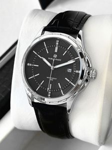 Reloj de pulsera de acero para hombre - resistente al agua con diseño de abanico plegable - reloj casual elegante y atractivo - Product Image 3