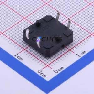 B3F-4005 Tactile Switch Through hole Component (THT)-4P,12x12mm Switch Single Pole Single Throw Round Button Through Hole 12mm - Product Image 2