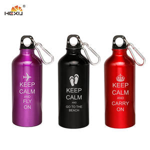 Garrafa de Água Ecológica de Alumínio Alcalino Transparente de 500ml, 100% Livre de BPA, Aprovada para Crianças - Product Image 1