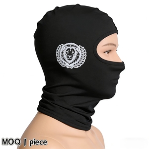 Pasamontañas para Hombre, para Ciclismo al Aire Libre, Cortavientos y Protector Solar, de Spandex/Poliéster, Unisex, Personalizable - Product Image 1