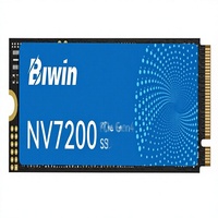 قرص صلب داخلي من نوع Biwin NV7200 SSD PCIe 4.0 NVMe M.2 2280 لأجهزة الكمبيوتر المحمولة والمكتبية (سرعة قراءة 7200 ميجابايت/ثانية، سعة 2 تيرابايت)