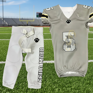 2024 camisetas de entrenamiento de fútbol americano sublimadas para adultos de talla grande transpirables hechas a medida 100% poliéster - Product Image 3